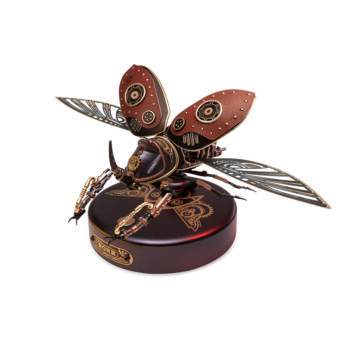 ROKR Rhinoceros Beetle Model Kit official product view 2