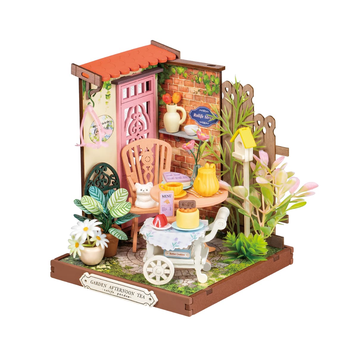 Fancy Tea Yard Miniature Kit official product view 2