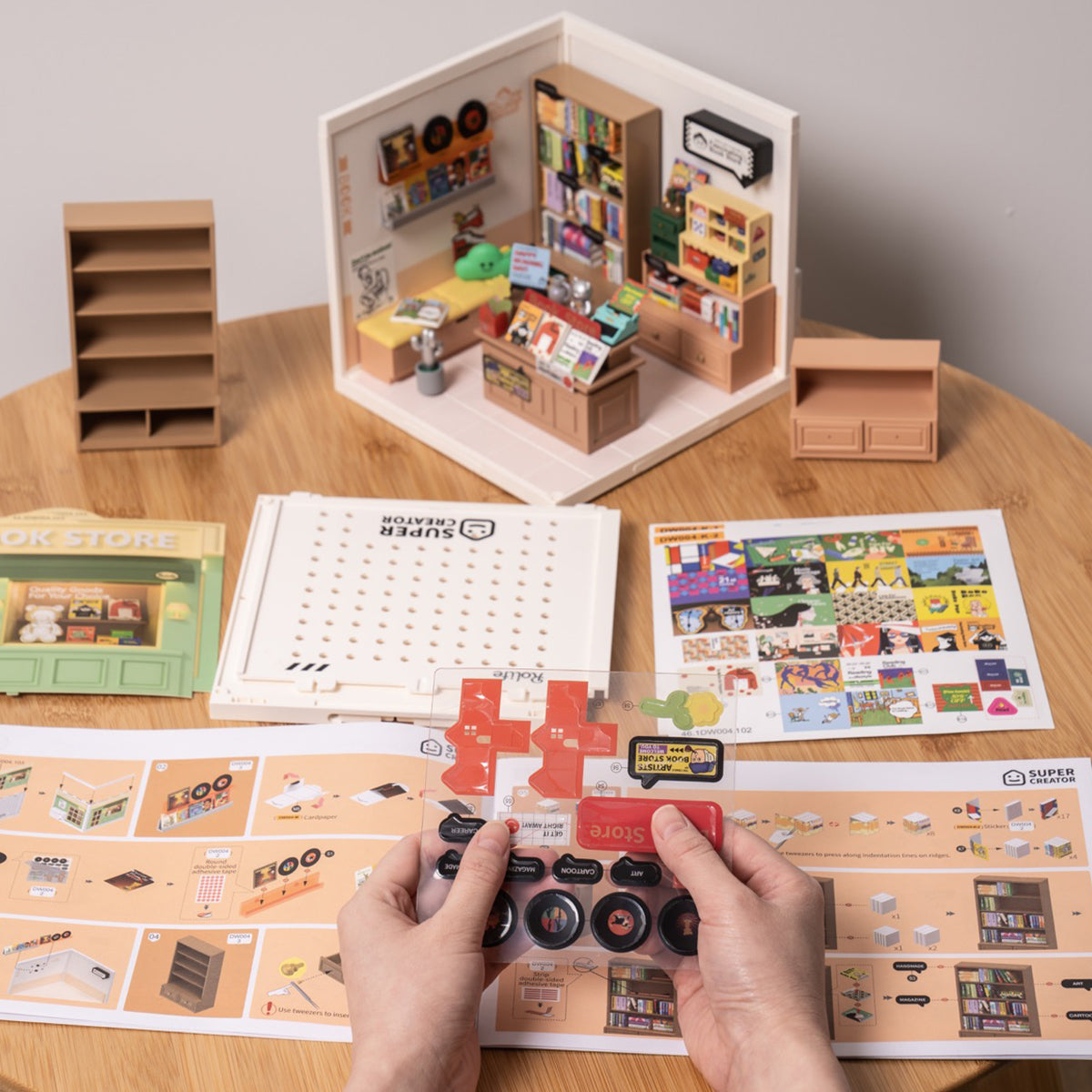 Bookstore Miniature Kit official product view 5