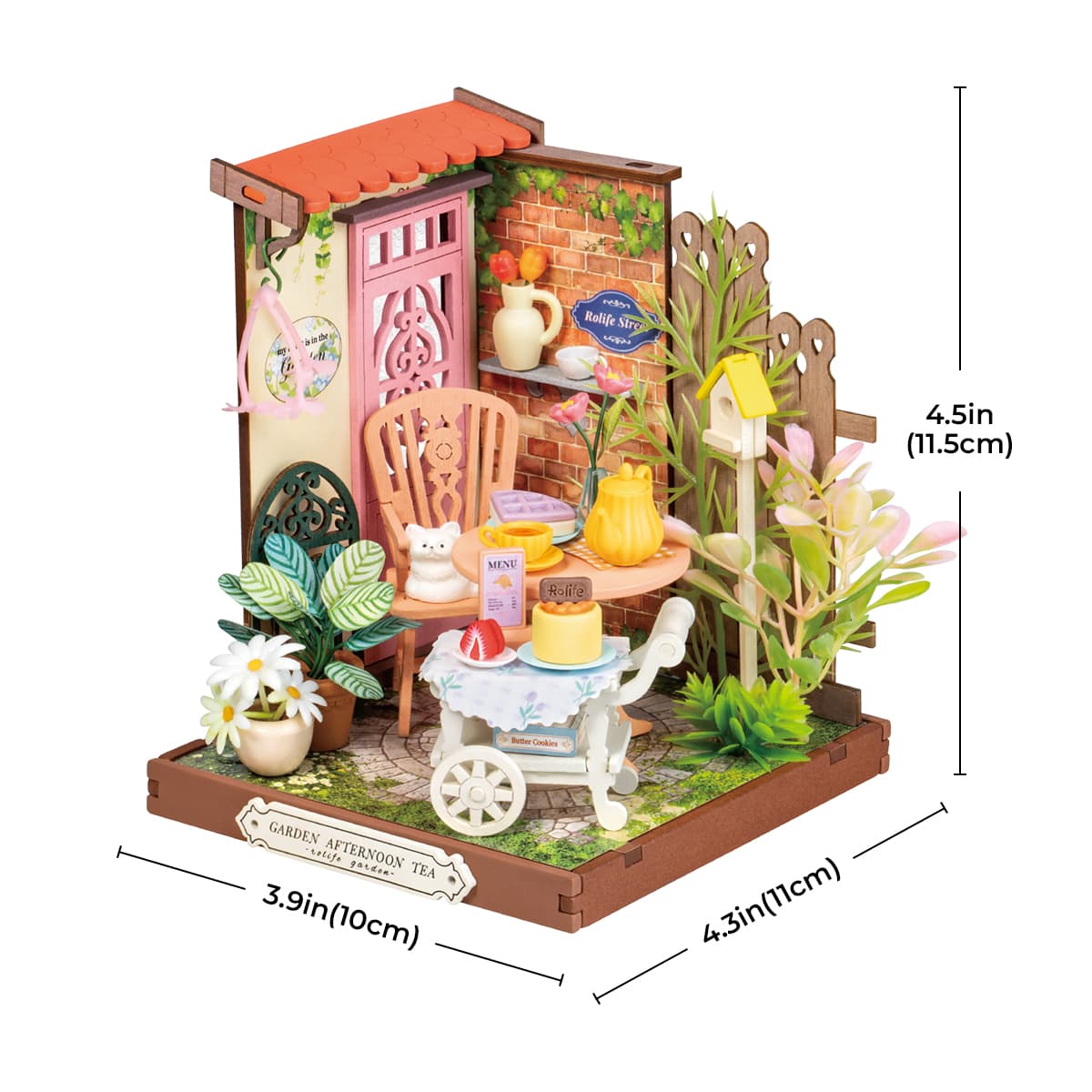 Fancy Tea Yard Miniature Kit official product view 6