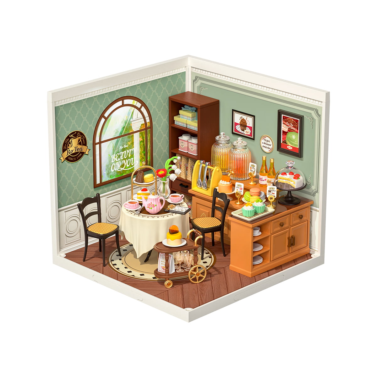 Sweet Sips Tea Miniature Kit official product view 2