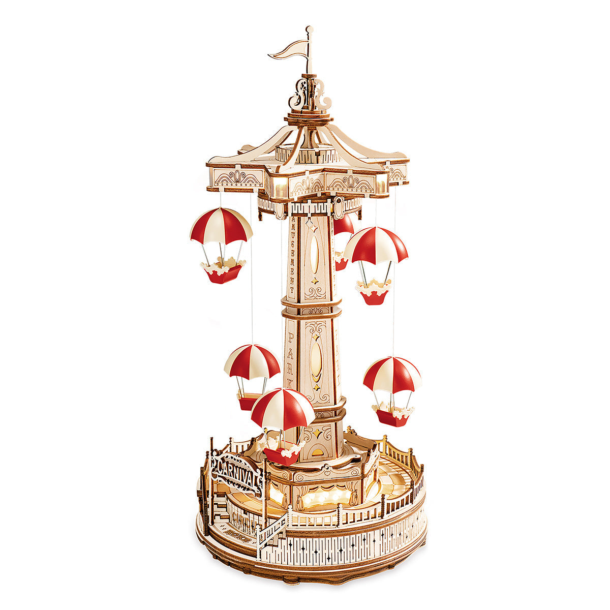 ROKR Parachute Tower Model Kit official product view 2