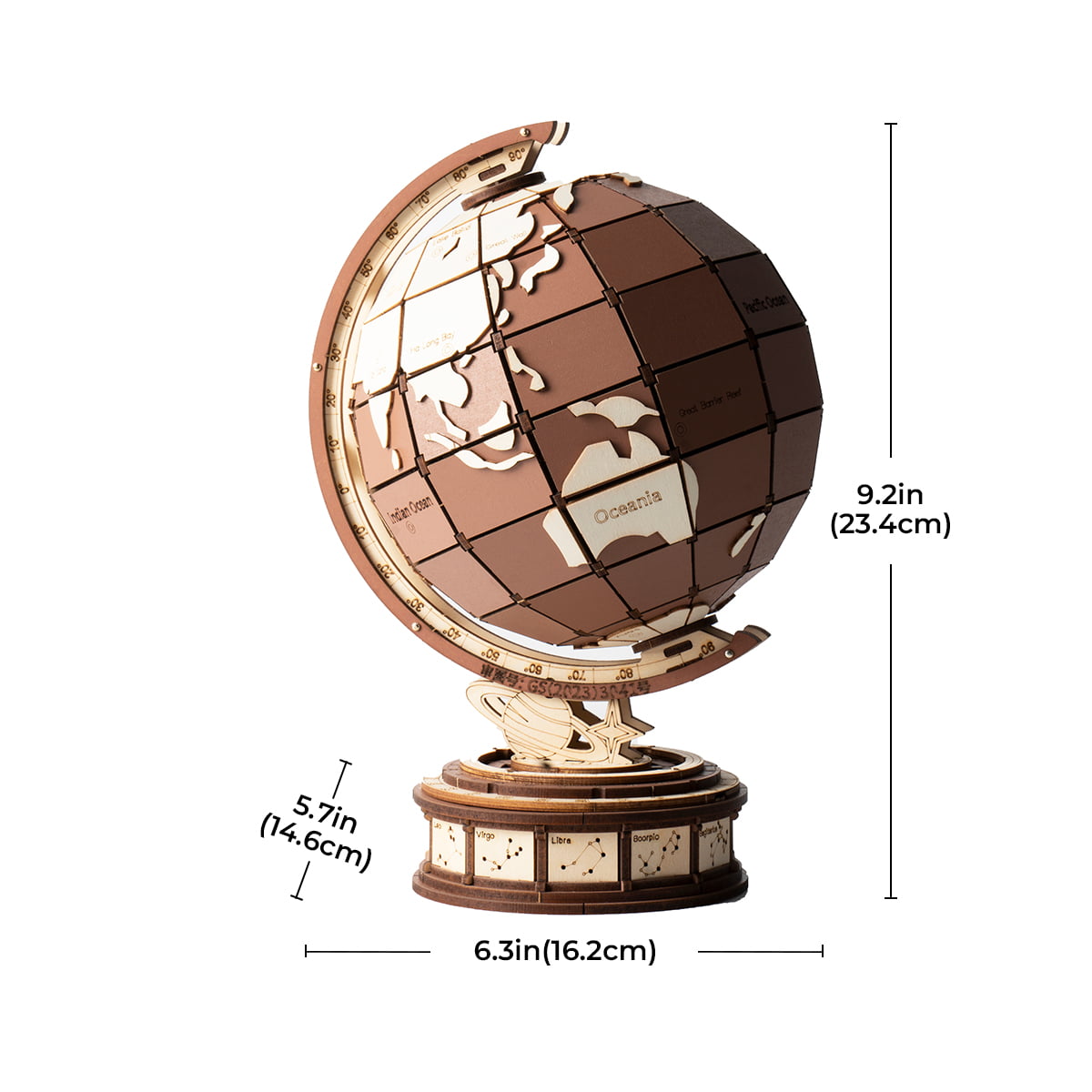 ROKR Global Wonders Model Kit official product view 6