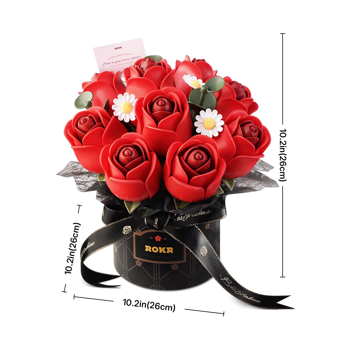 ROKR Red Rose Bouquet Kit official detail view 8