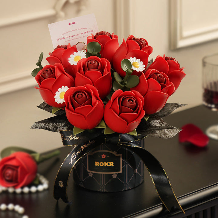 ROKR Red Rose Bouquet Kit official detail view 2