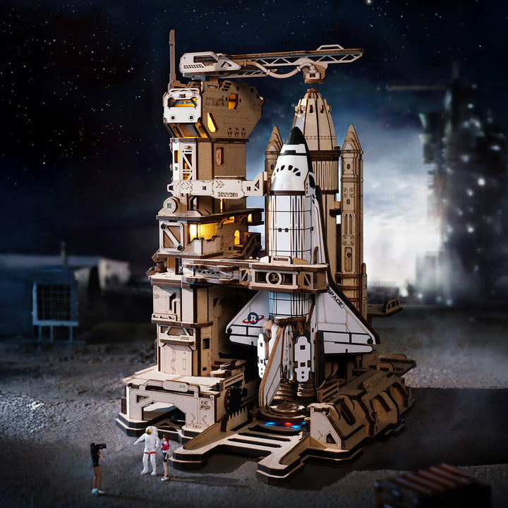 ROKR Space Shuttle Mechanical Model Kit official detail view 2