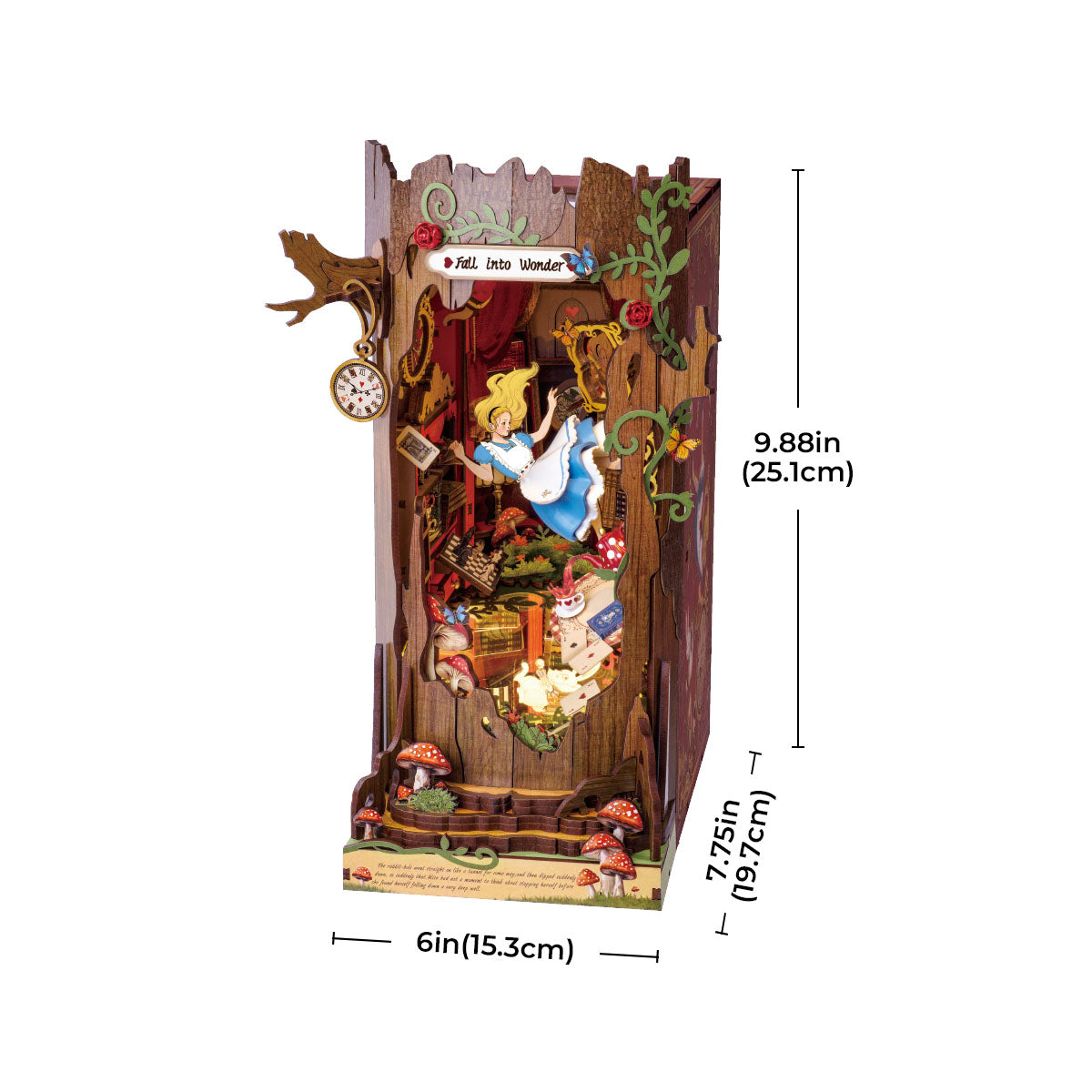 Fall into Wonder Book Nook Kit official detail view 9