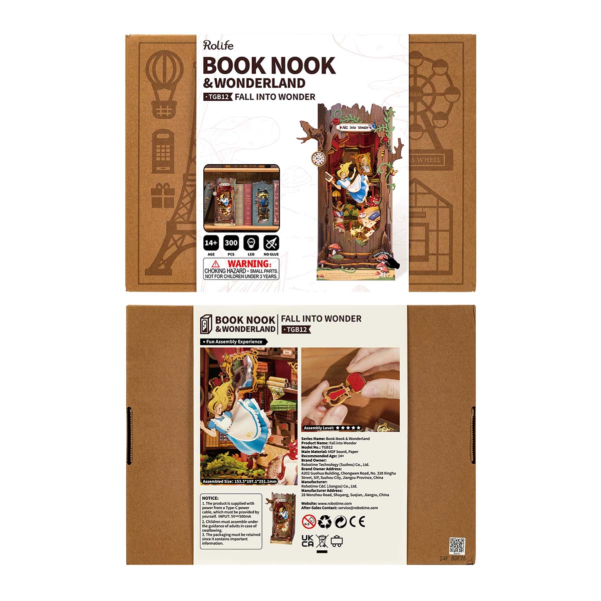 Fall into Wonder Book Nook Kit official detail view 10