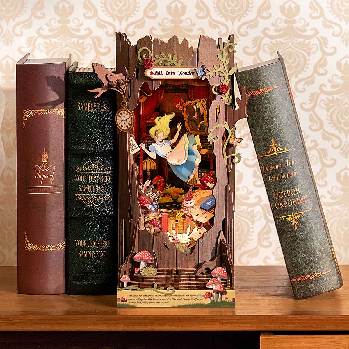 Fall into Wonder Book Nook Kit official detail view 6