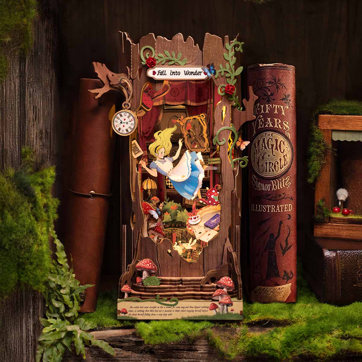 Fall into Wonder Book Nook Kit official detail view 8