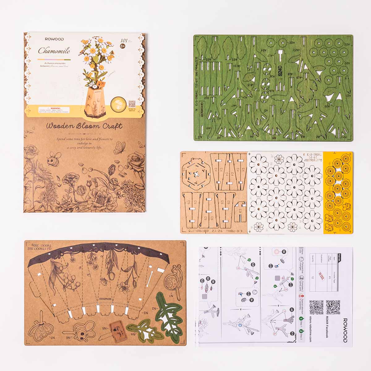 Rowood Chamomile Creative Kit official product view 6